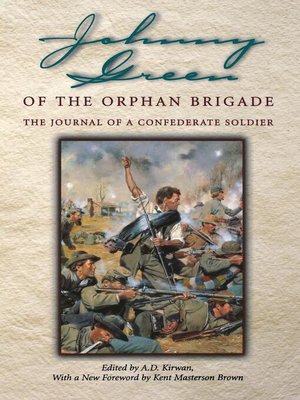 cover image of Johnny Green of the Orphan Brigade